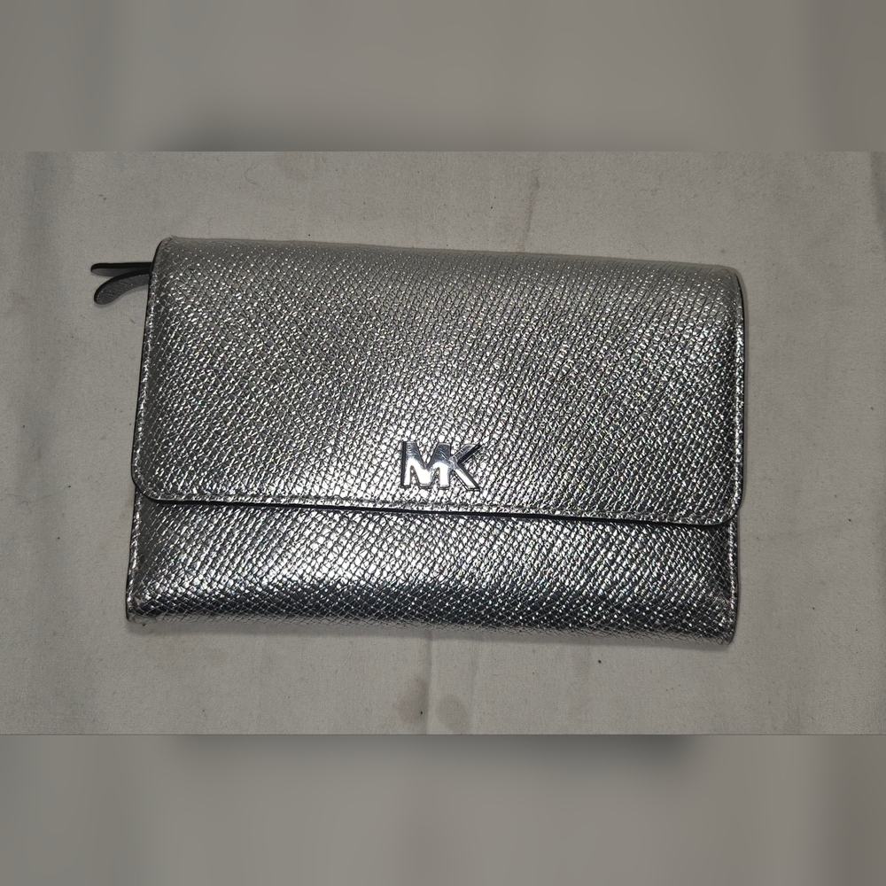 Michael Kors Metallic Leather Wallet